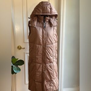 AVEC LES VILLES THERMALPUFF™ Hooded Longline Puffer Vest